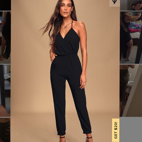 Lulus Pants - Black jumpsuit